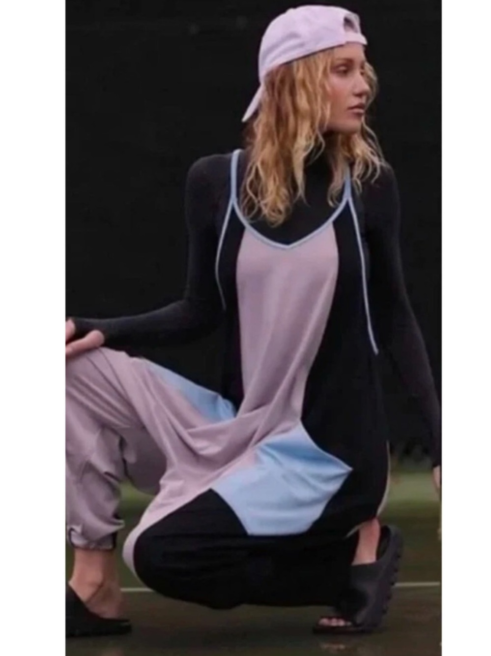 FP Movement Raindrop Combo Hot Shot Color block One Piece Jumpsuit! - Picture 6 of 11